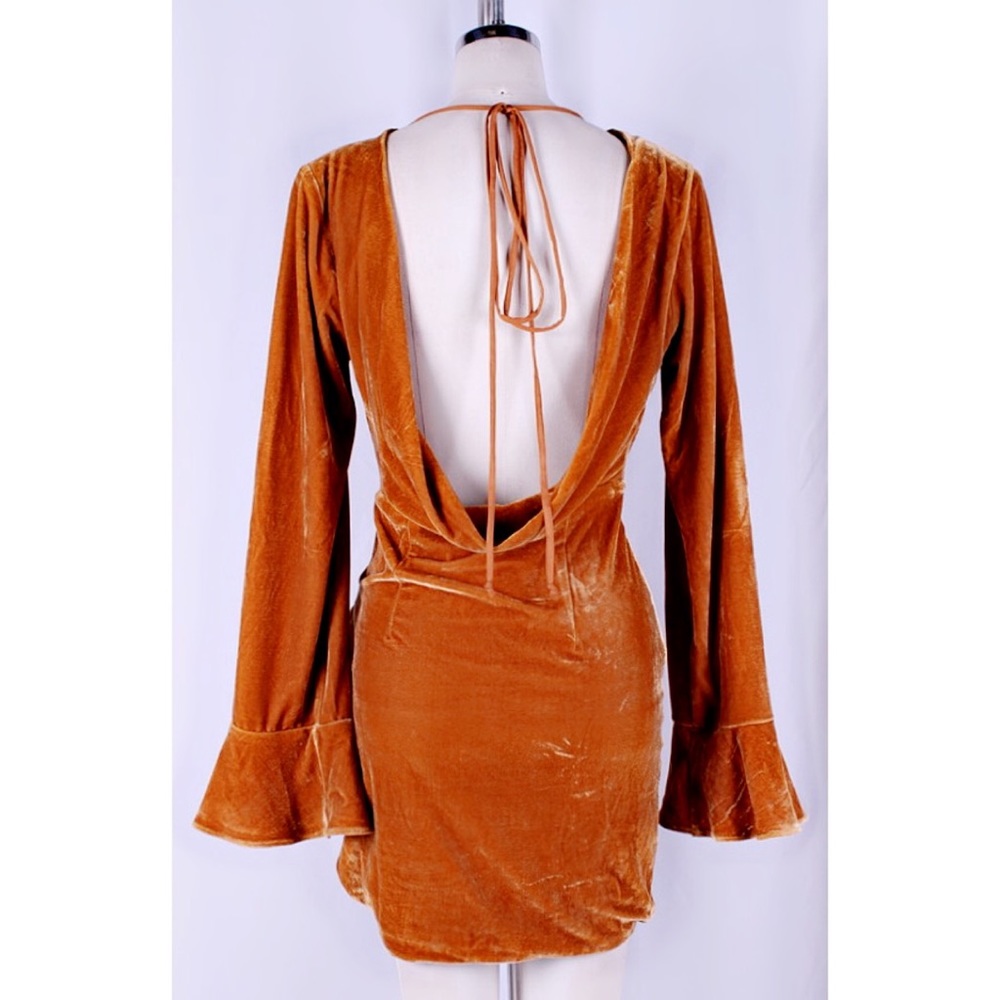 Velvet Mini Dress - Picture 5 of 5
